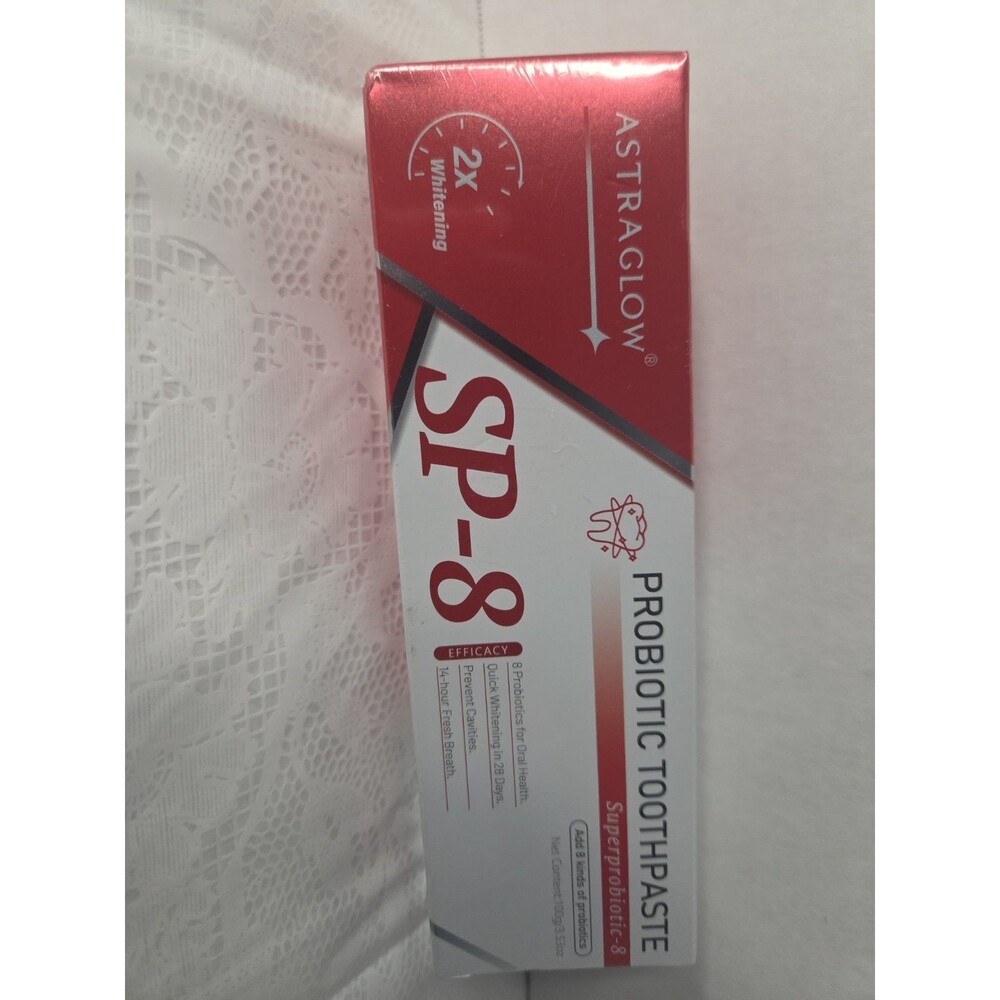 Astra Glow Probiotic Toothpaste SP-8 New Sealed